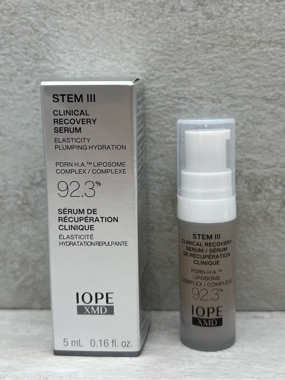 🎉 $5 IOPE XMD Stem III Clinical Recovery Serum Mini